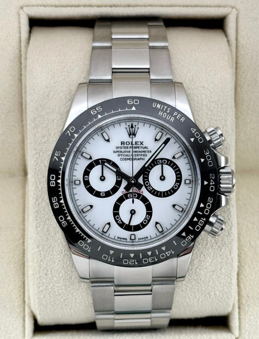 2020 Rolex Daytona 40mm 116500LN Stainless Steel Panda Dial