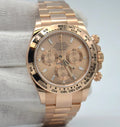 Rolex Daytona
Pink Diamond Dial Baguette-cut