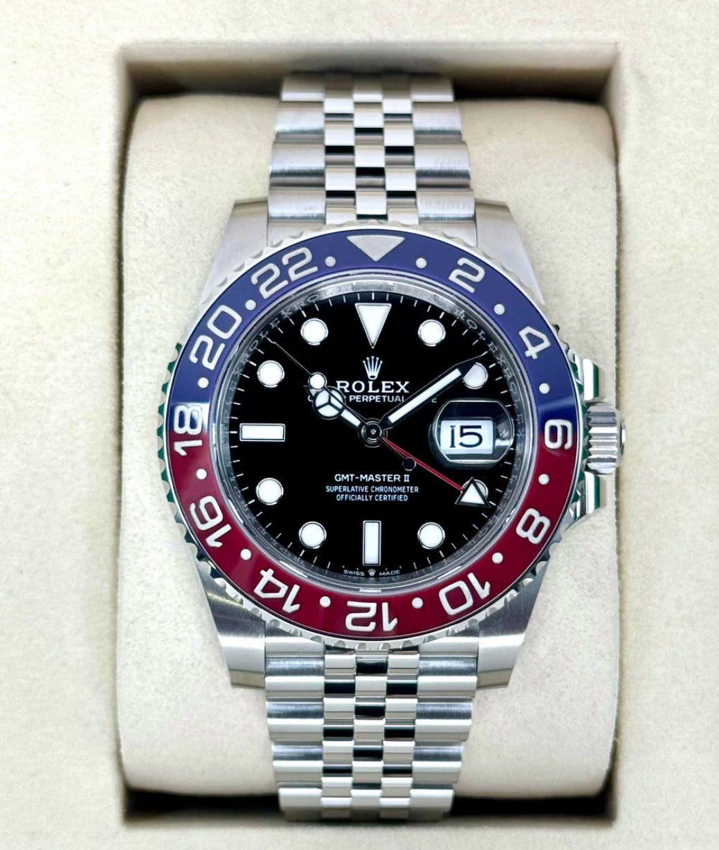 NEW 2025 Rolex GMT-Master II "Pepsi" 40mm