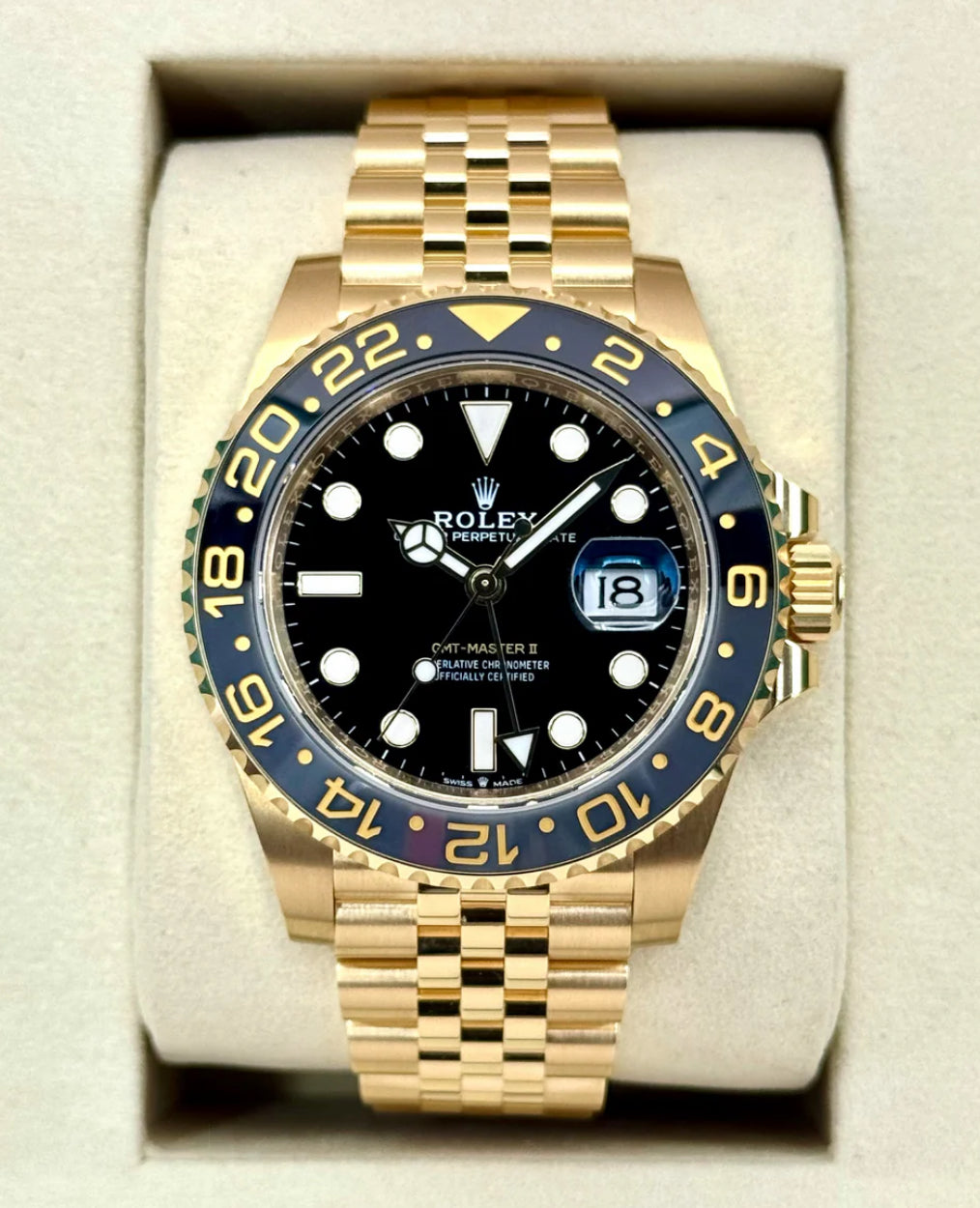 NEW 2025 Rolex GMT-Master II 40mm Jubilee Black Dial